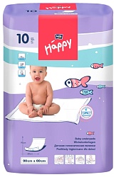 Пеленки ХЭППИ Софт детские 60*90см 10шт