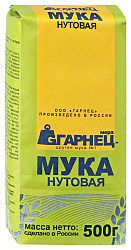 Мука ГАРНЕЦ нутовая м/у 500г