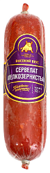 Сервелат ВЫСОКИЙ ВКУС мелкозернистый в/к 500г