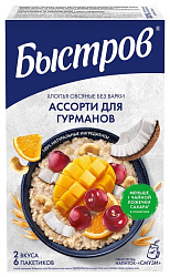 Каша БЫСТРОВ вишня манго карт/уп 228г
