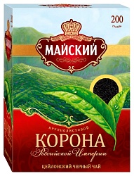 Чай МАЙСКИЙ Корона Российской Империи крупнолистовой 200г