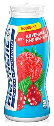 Кисломолочный напиток ИМУНЕЛЕ клубника княженика бзмж 0.9% 100г