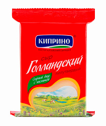 Сыр КИПРИНО Голландский бзмж 45% 200г