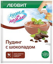 Пудинг ХУДЕЕМ ЗА НЕДЕЛЮ с шоколадом 50г