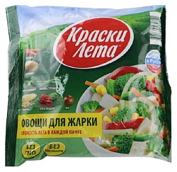 Овощи КРАСКИ ЛЕТА для жарки с/м 400г