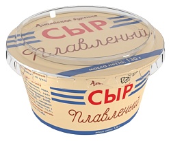 Сыр плавленый АЛТАЙСКАЯ БУРЕНКА из творога бзмж 35% 130г