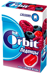 Леденцы ОРБИТ Лесная ягода 35г