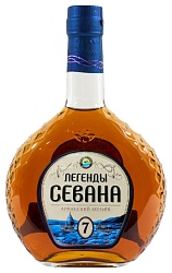 Коньяк ЛЕГЕНДЫ СЕВАНА 7 лет 40% ПК 0.5л