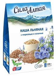 Каша АЛТАЙ Льняная карт/уп 200г