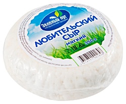 Сыр ЗЕЛЕНЫЙ ЛУГ Любительский мягкий бзмж 50% 350г