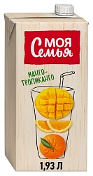 Напиток МОЯ СЕМЬЯ апельсин мандарин манго 1.93л