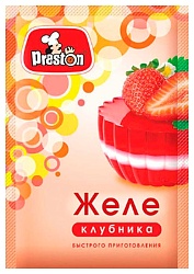 Желе ПРЕСТОН с ароматом клубники м/у 50г