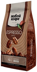 Кофе ЖИВОЙ КОФЕ Эспрессо зерно 1000г