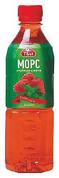 Морс ТИБЕТ клубника мята пэт 0.525л