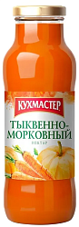 Нектар КУХМАСТЕР тыквенно-морковный ст/б 0.7л