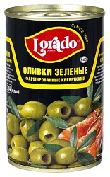 Оливки ЛОРАДО с креветкой  ж/б 300г