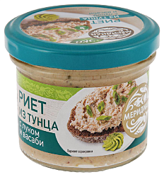 Риет МЕРИДИАН из тунца с луком и васаби 100г