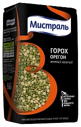 Горох МИСТРАЛЬ Орегон зеленый колотый м/у 500г