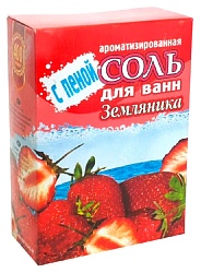 Соль для ванн БАХТАШ Земляника с пеной 400г