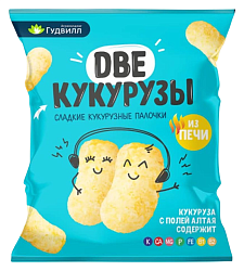 Палочки кукурузные ДВЕ КУКУРУЗЫ 80г
