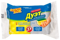 Губка кухонная ФРЕКЕН БОК Дуэт профилированная 2шт