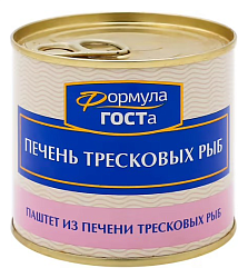 Паштет СМАК из печени и икры тресковых рыб 220г