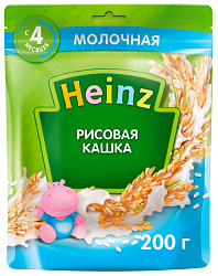 Каша ХАЙНЦ рисовая молочная бзмж м/у 200г