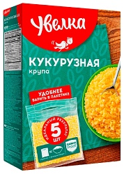 Кукурузная крупа УВЕЛЬСКИЕ КРУПЫ карт/уп 5*80г