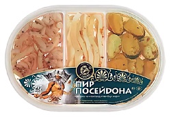 Ассорти рыбное МОРСКОЙ КОКТЕЙЛЬ Пир Посейдона 190г