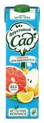 Нектар ФРУКТОВЫЙ САД из яблок апельсинов груш грейпфрутов лимонов 0.95л