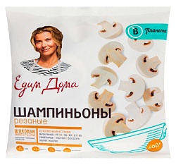 Шампиньоны ПЛАНЕТА ВИТАМИНОВ резанные с/м 400г