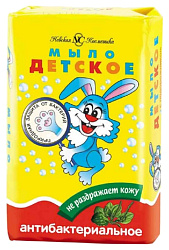 Мыло детское НЕВСКАЯ КОСМЕТИКА антибактериальное 90г