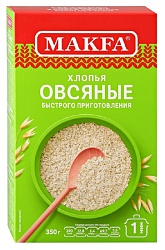 Овсяные хлопья МАКФА карт/уп 350г