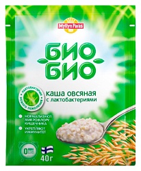 Каша овсяная МЮЛЛИН ПАРАС Био-Био м/у 40г