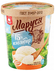 Мороженое МАРУСЯ бзмж ведро 380г