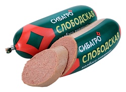 Колбаса СИБАГРО Слободская ливерная 300г