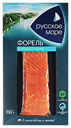 Форель РУССКОЕ МОРЕ филе-кусок с/с в/у 200г