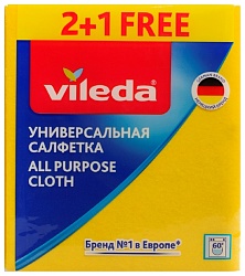 Салфетка ВИЛЕДА универсальная вискоза 3шт