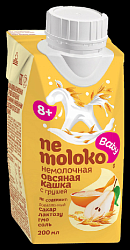 Каша овсяная НЕМОЛОКО с грушей 1.4% т/пак 200мл