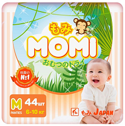 Подгузники-трусики МОМИ М 6-10кг 44шт