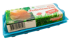 Яйцо куриное ЛЕБЕДЕВСКАЯ АФ С1 10шт