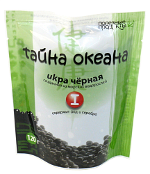 Икорная закуска ТАЙНА ОКЕАНА черная 120г