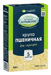 Пшеничная крупа ГУДВИЛЛ Полтавская №4 м/у 600г