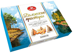 Набор конфет ВОЛЖАНКА с вафельной крошкой 220г