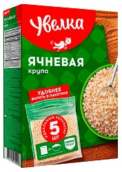 Ячневая крупа УВЕЛЬСКИЕ КРУПЫ карт/уп 5*80г