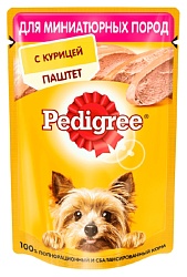 Корм для собак ПЕДИГРИ паштет с курицей м/у 80г