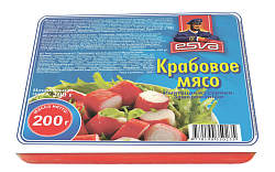 Крабовое мясо ЭСВА с/м 200г
