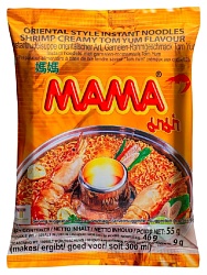 Лапша б/п МАМА кремовый том ям м/у 55г