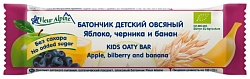 Батончик ФЛЁР АЛЬПИН ограник овсяный яблоко черника банан 23г