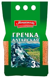 Гречневая крупа НАЦИОНАЛЬ Алтайская м/у 3кг